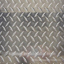 3003H14 Aluminium Chequer Diamond Plate for flooring